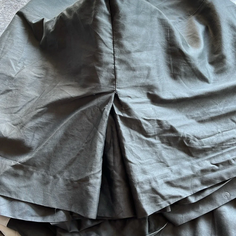 West Elm White and Gray Mattress Cover